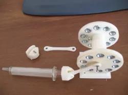 3D printed alpha Stirling engine