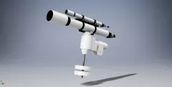 5in refractor telescope with 90mm guide scope