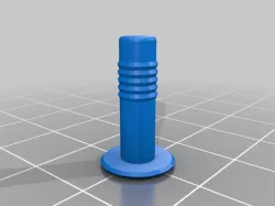 Car push pin plastic clip or rivet 8mm