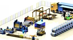 CINSER High Speed Slitting Line (CUT TO LENGTH Slitting Plant layout