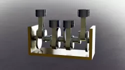 Crank-Piston Rod Mechanism