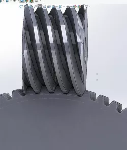 double enveloping worm set