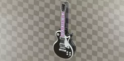 Electric guitar designed in Solidworks