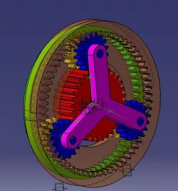 Epicyclic train simpson(Tren Epicicloidal Simpson)