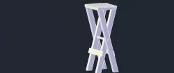 Foldable bar stool
