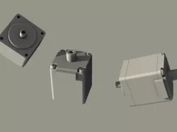 hollow shaft stepper