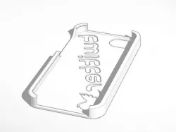 Iphone 5 Twitter logo with bird case/cover