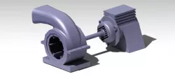 Motor Blower assembly
