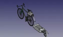 Multifunctional Bike Trailer.
