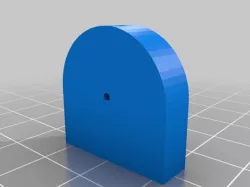 Parametric button cell holder version 2