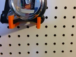 Peg for tape measure