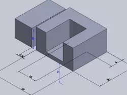 Perimeter width Test object - slices nices