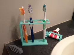 Quad Tooth Brush Holder - More Printable