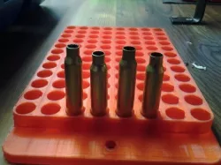 Reloading tray works with 223, 5.56, 9mm, 380