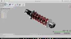 shock absorber Design in Creo 3.0