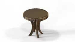 Simple Small Table and Vase