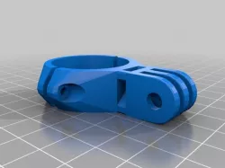 ski pole gopro mount