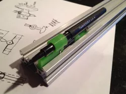 Spring Loaded Pen Holder