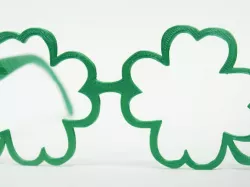 St Patrick's Day | 3D Printed Shamrock Glasses