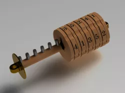 Steampunk Combination Lock