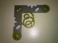 Steampunk Corner Frame