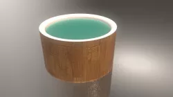 Wood Jacuzzi