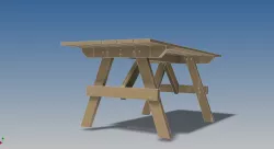 Wood Table - Mesa de madera