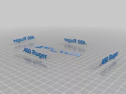 .480 Ruger Stacking Loading Block
