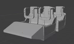 Arrow Dynamics Corkscrew train body for LEGO/Micro K'nex