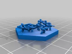 Battletech Infantry token