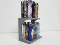 BIC Lighter Display Stand - 3x3 Two Tier Rack
