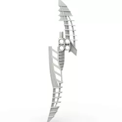 Bionicle Pridak's Shark Tooth Blade Prototype 2