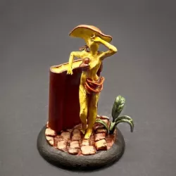 Chanterelle the Myconid or Mushroom Person