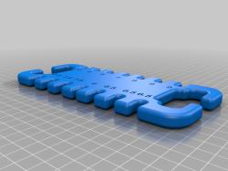 Cable sorter - Cable organizer by howil, Download free STL model