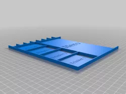 Darkest Dungeon Board Game - Character Organizer With Storage