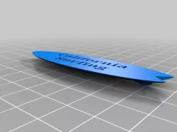 Decorative surfboard