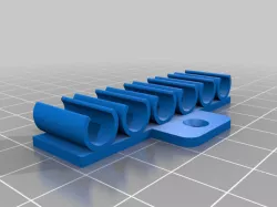 Ethernet Cable / Cable wall clips - Alternative screw mount (cat 5 to cat 8)