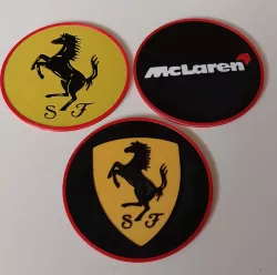 Formula 1 Coaster Set - Team Logos