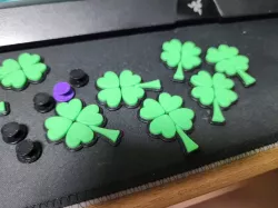 four leaf clover, 4leaf , crocs  jibbitz