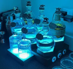Illuminated Decanter Display