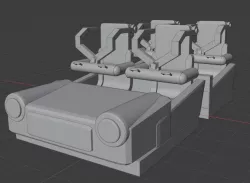 Intamin Accelerator train body for LEGO/Micro K'nex