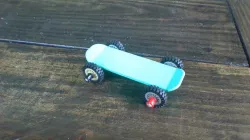 Lego compatible skateboard