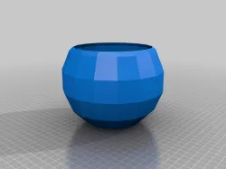 Low Poly Sphere Lamp Shade