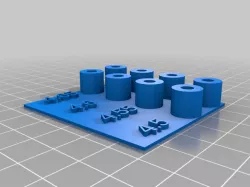 M3 Threaded Insert Practice Plate