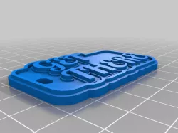 My Customized Multiline Tag or Keychain