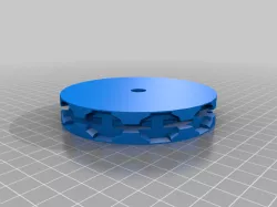 My Customized Parametric Chain Link Drive Disk