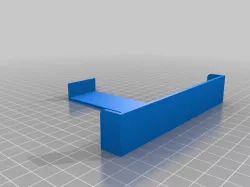 My Customized Tissue Box Holder Wall Mount -  / parametric