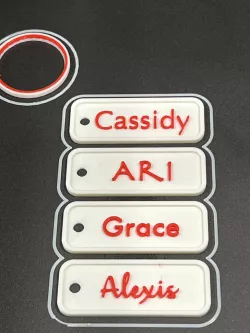 Name Keychains