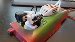 Pan Tilt Gimbal for DJI O3 Cam