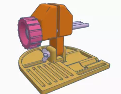 Pinning Base for Locksport Picking Vise